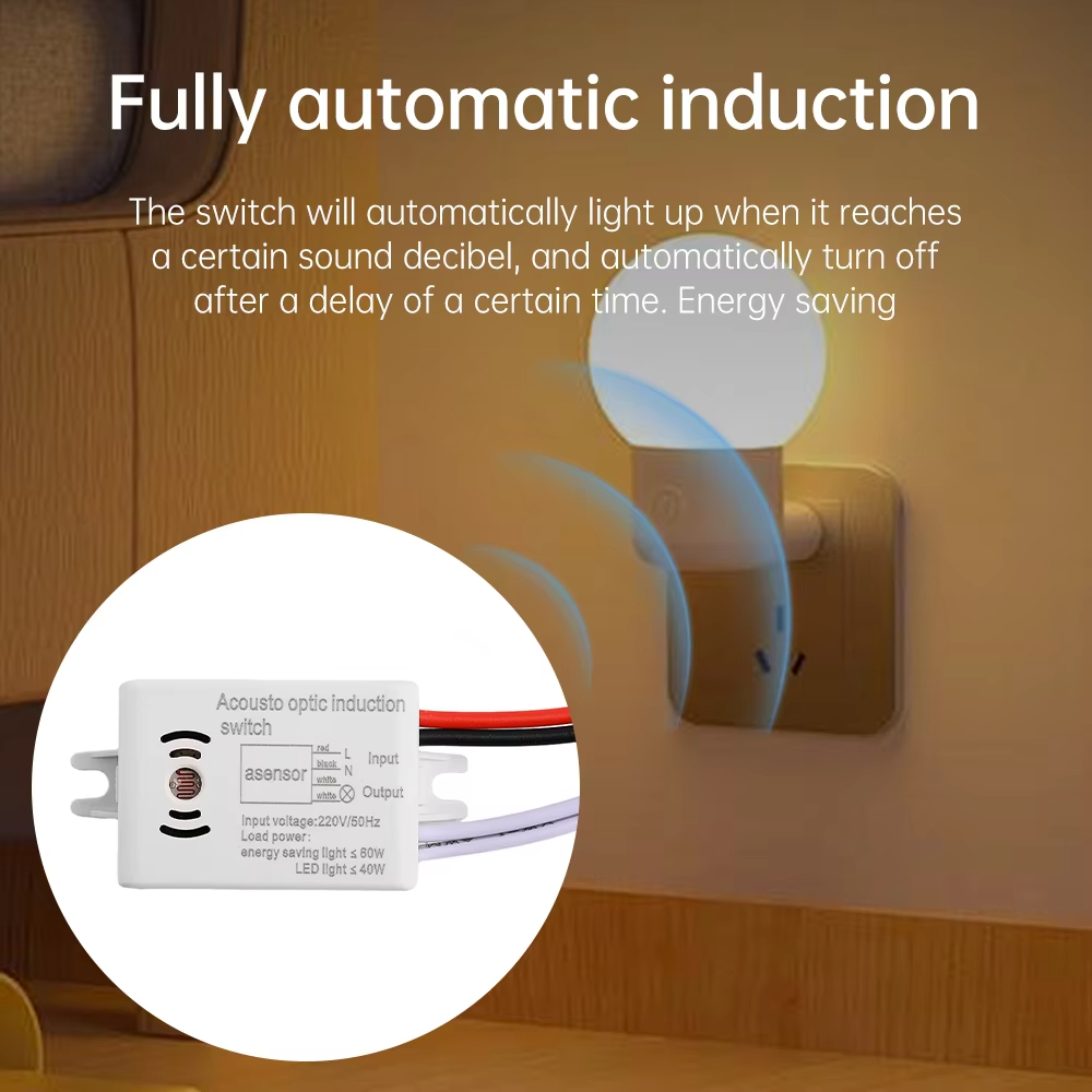 Home Improvement Ideas - Sound Voice Sensor Switch Auto ON/Off