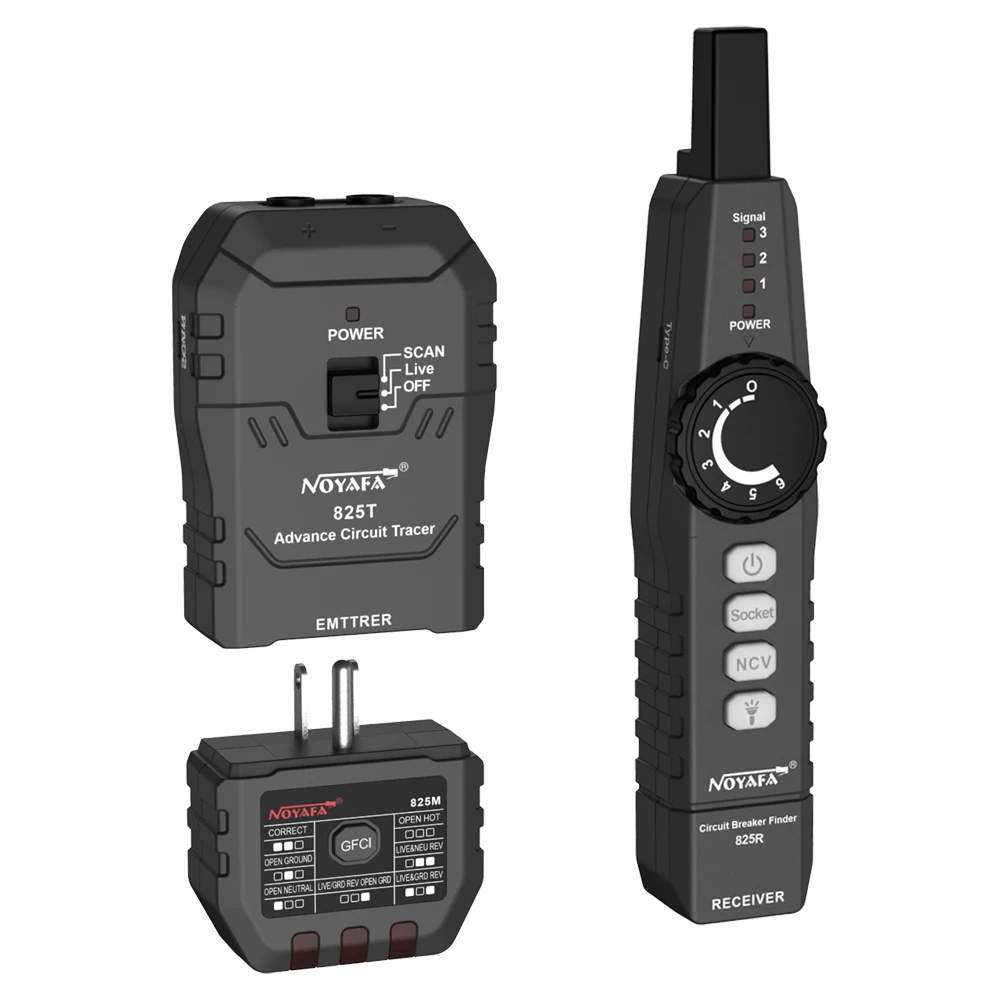 Circuit Breaker Finder - NOYAFA Advanced Wire Tracer Network cable
