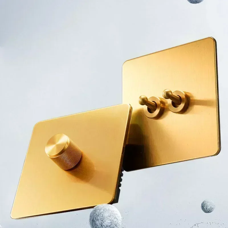 Wall Light Toggle Switch Gold  - Home Improvement Ideas บทวิจารณ์และราคา