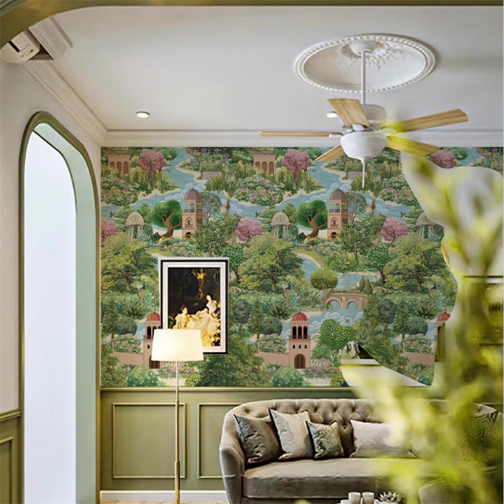 custom art Photo Mural wallpap - Home Improvement Ideas บทวิจารณ์และราคา