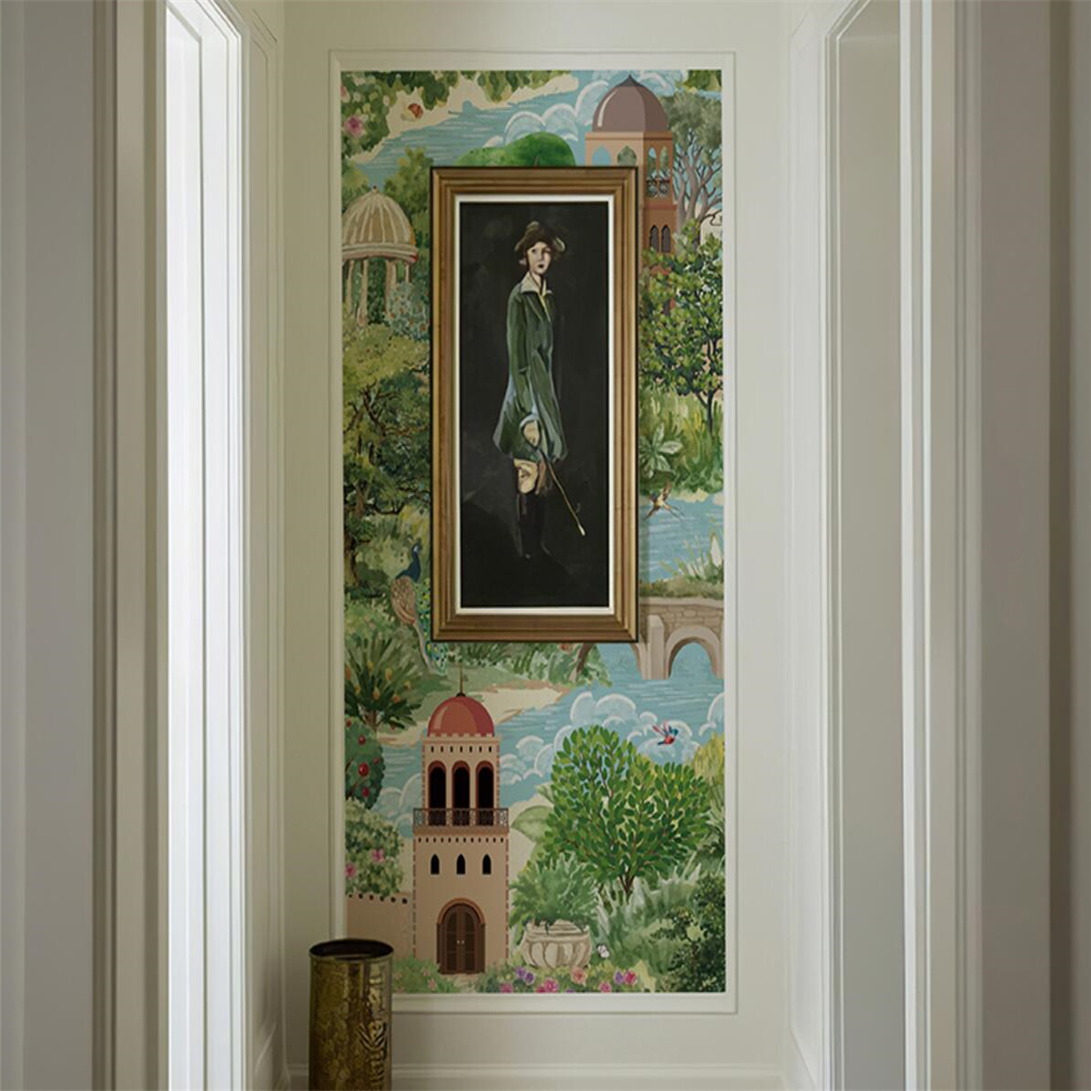 custom art Photo Mural wallpap - Home Improvement Ideas บทวิจารณ์และราคา