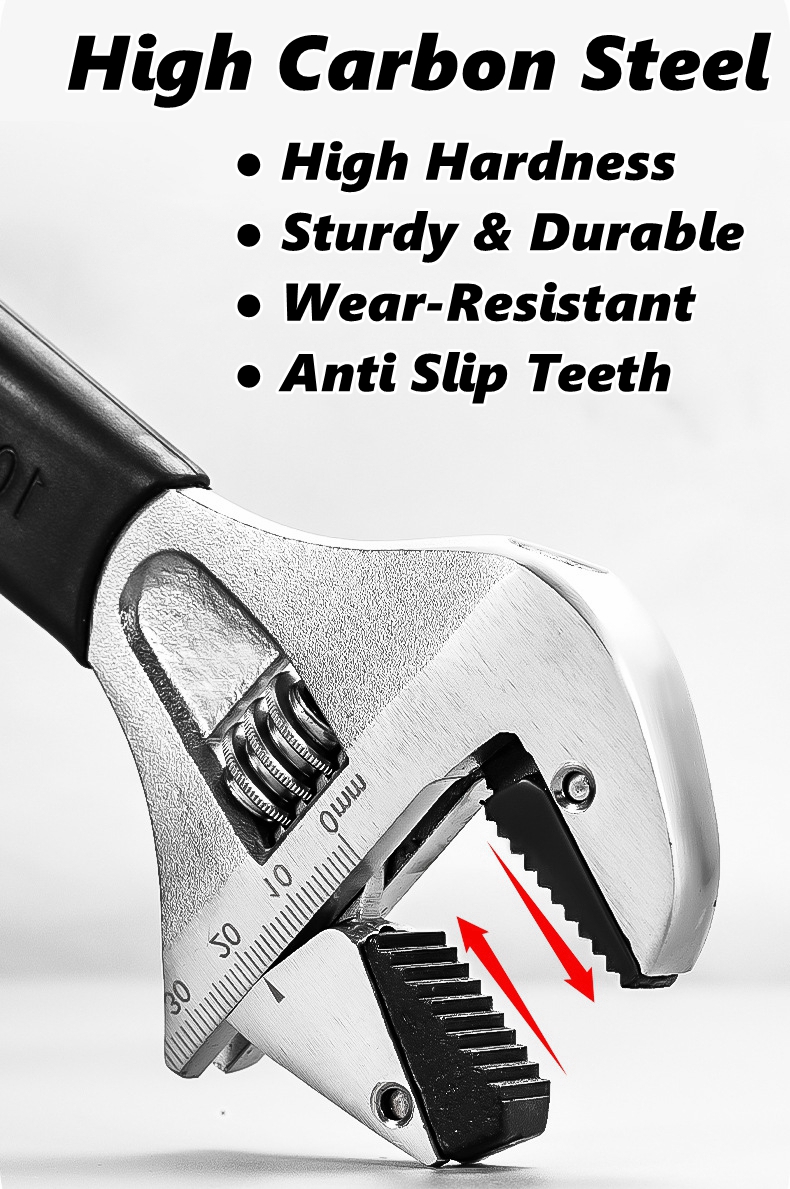 Adjustable Ratchet Wrench Non- - Pipe Wrench Adjustable บทวิจารณ์และราคา