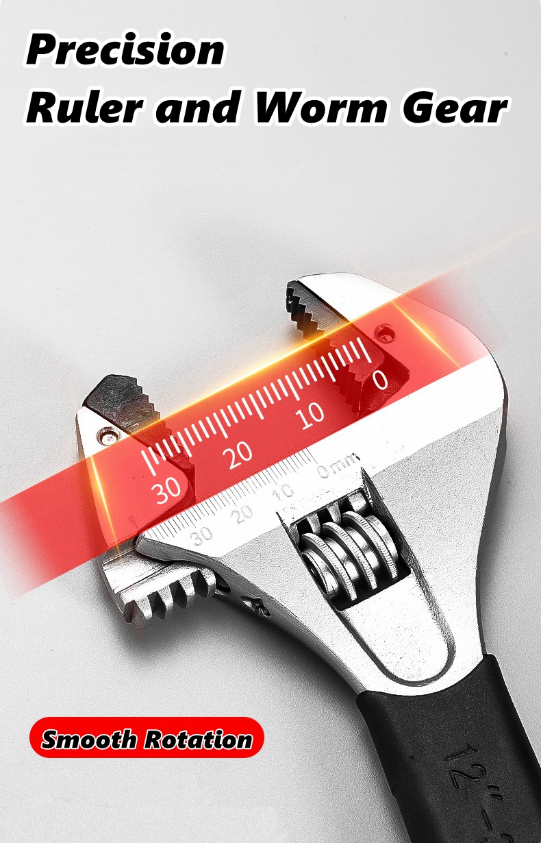 Adjustable Ratchet Wrench Non- - Pipe Wrench Adjustable บทวิจารณ์และราคา