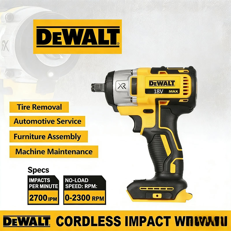 DEWALT DCF880 Cordless Brushle - Home Improvement Loan บทวิจารณ์และราคา