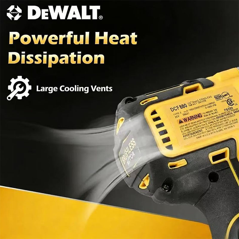 DEWALT DCF880 Cordless Brushle - Home Improvement Loan บทวิจารณ์และราคา