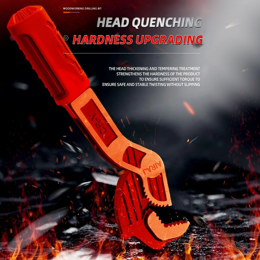 6/8/10 inch Multi-Function Adj - Pipe Wrench Adjustable บทวิจารณ์และราคา