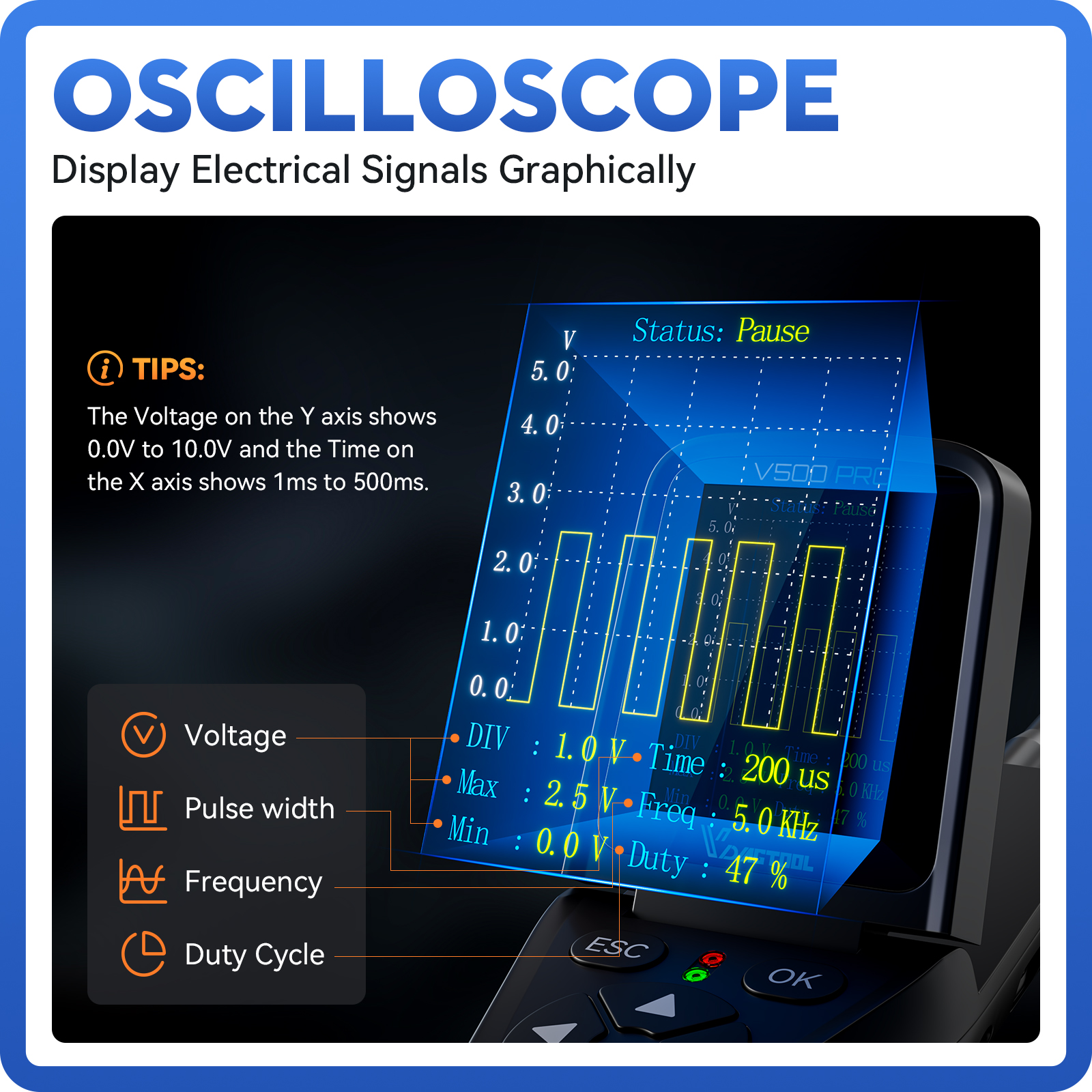 VDIAGTOOL V500PRO 30FT Auto Ci - Circuit Breaker Finder บทวิจารณ์และราคา