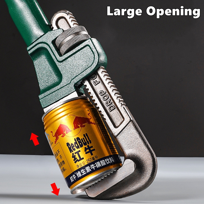 Heavy Duty Carbon Steel Straig - Pipe Wrench Adjustable บทวิจารณ์และราคา