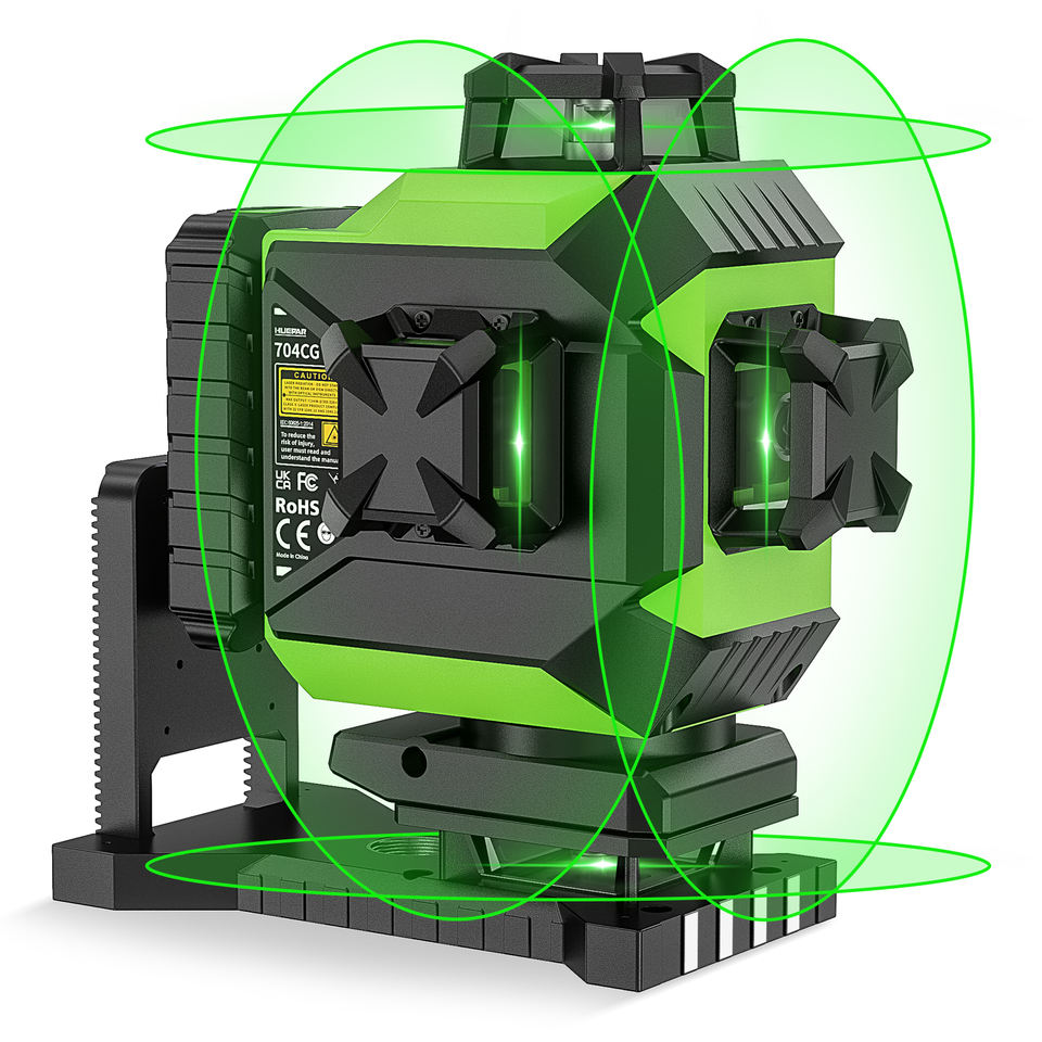 Huepar 704CG Digital 4D 16-Lin - Level Laser Line บทวิจารณ์และราคา