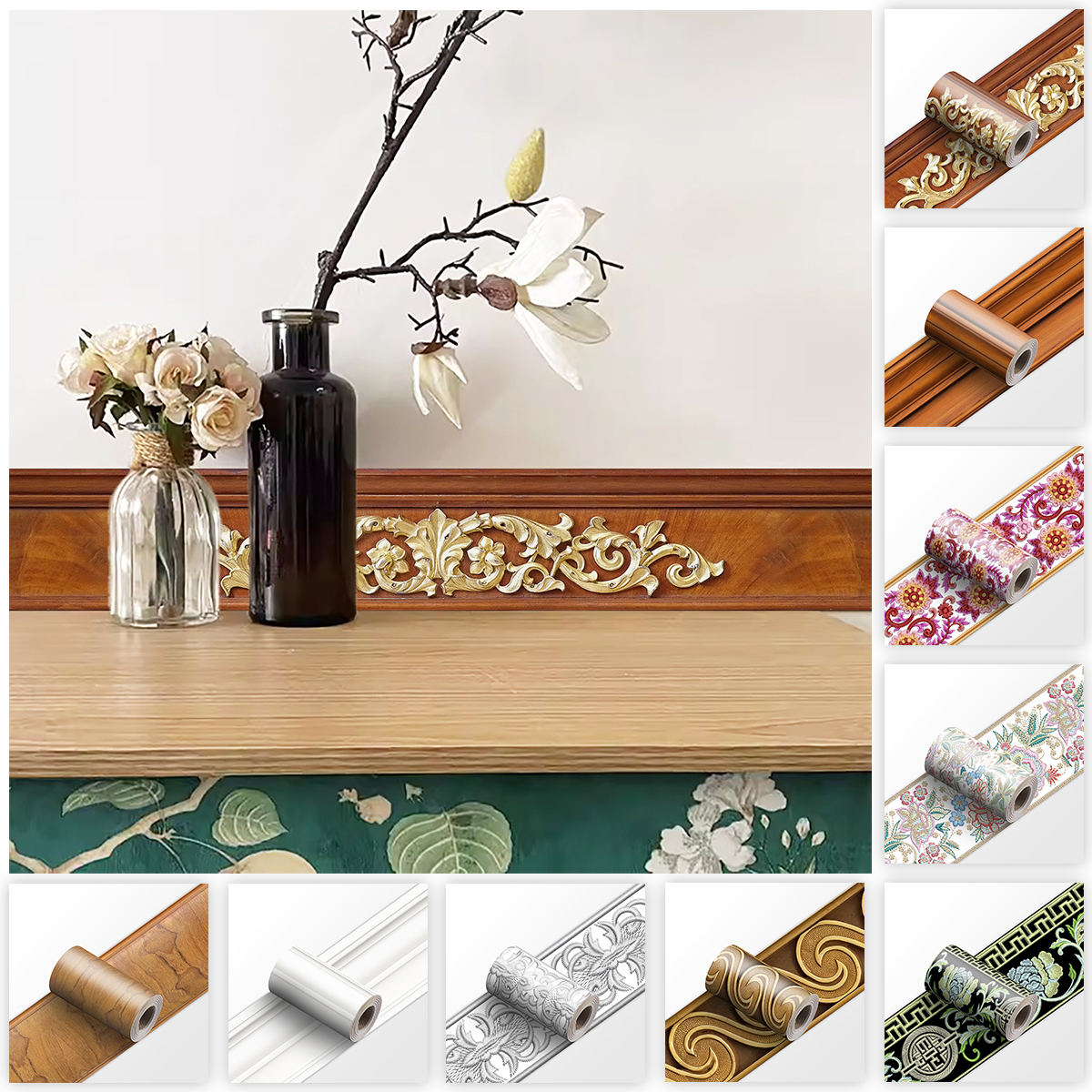 Decorative Self Adhesive Skirt - Home Improvement Ideas บทวิจารณ์และราคา