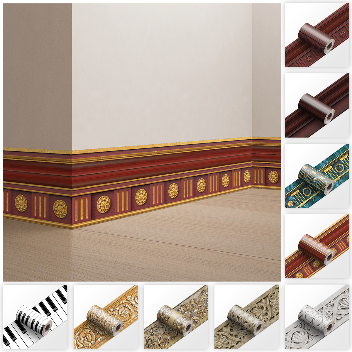 Decorative Self Adhesive Skirt - Home Improvement Ideas บทวิจารณ์และราคา