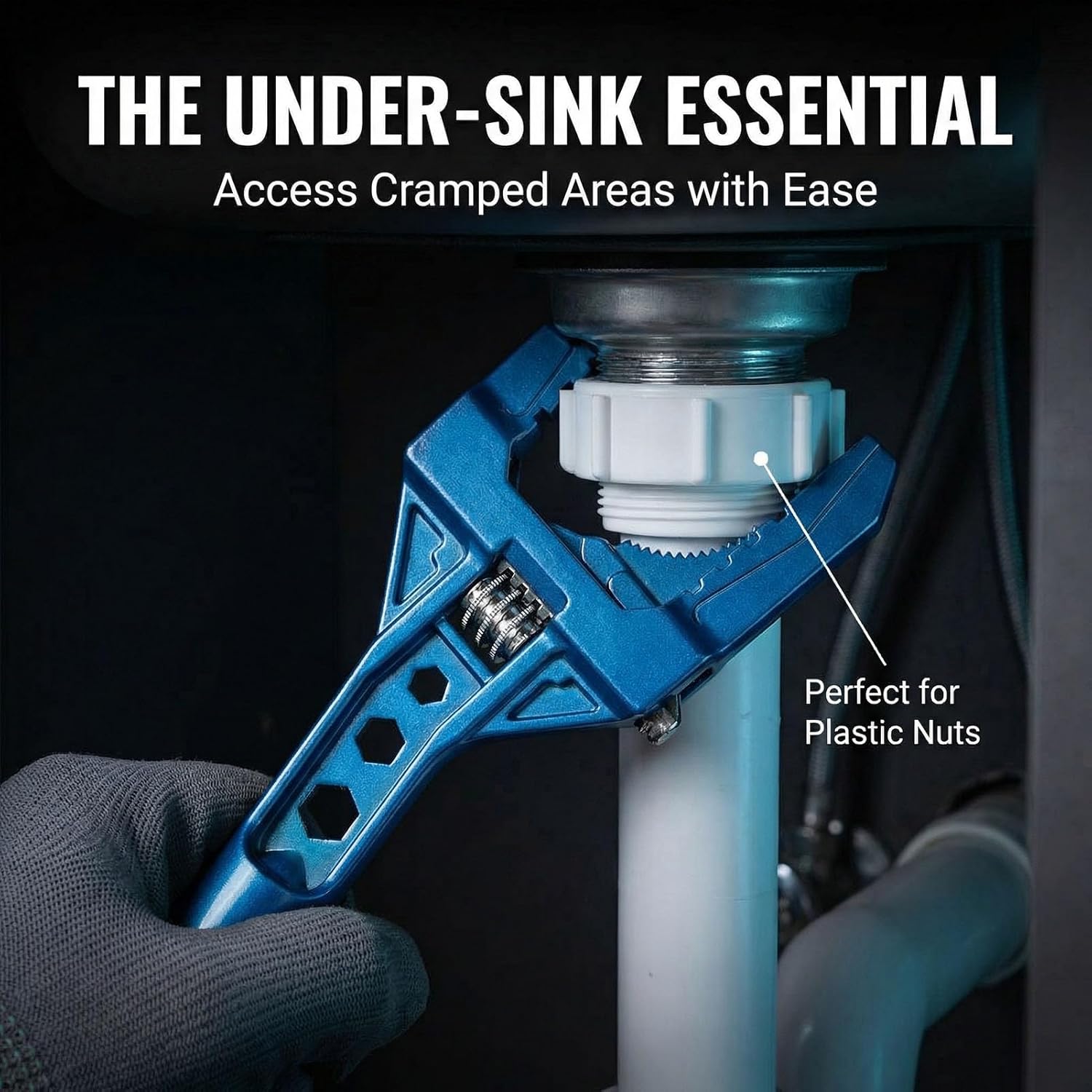 Adjustable 6-68mm / 6-75mm Bat - Pipe Wrench Adjustable บทวิจารณ์และราคา