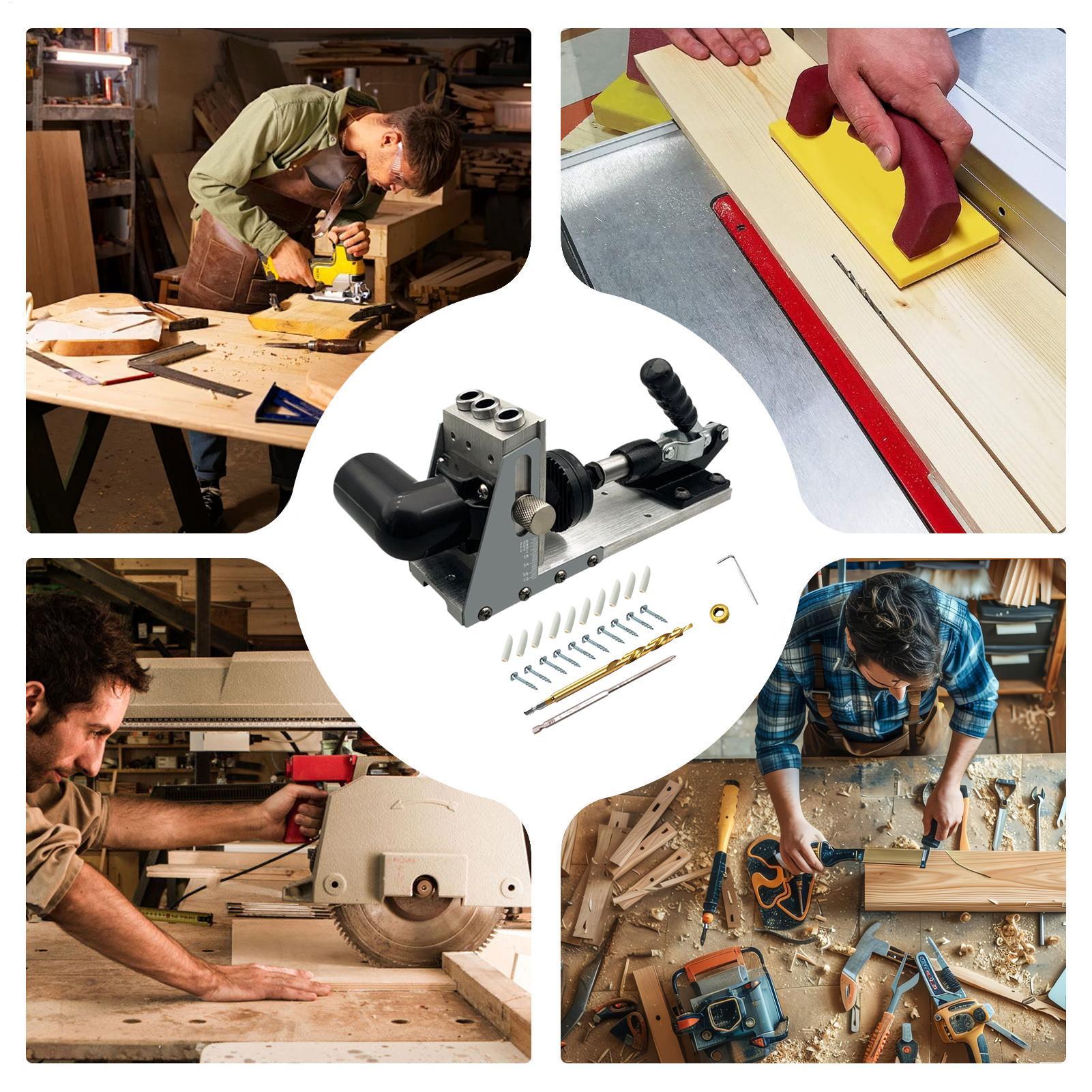Drill Guide Woodworking Hole L - Home Improvement Guide บทวิจารณ์และราคา