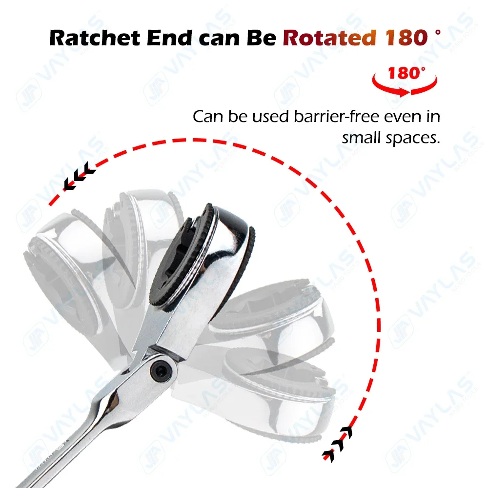 Open Flex-head Flare Nut Ratch - Pipe Wrench Adjustable บทวิจารณ์และราคา