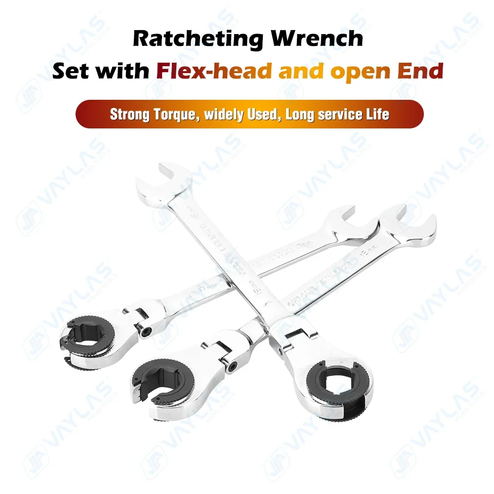 Open Flex-head Flare Nut Ratch - Pipe Wrench Adjustable บทวิจารณ์และราคา