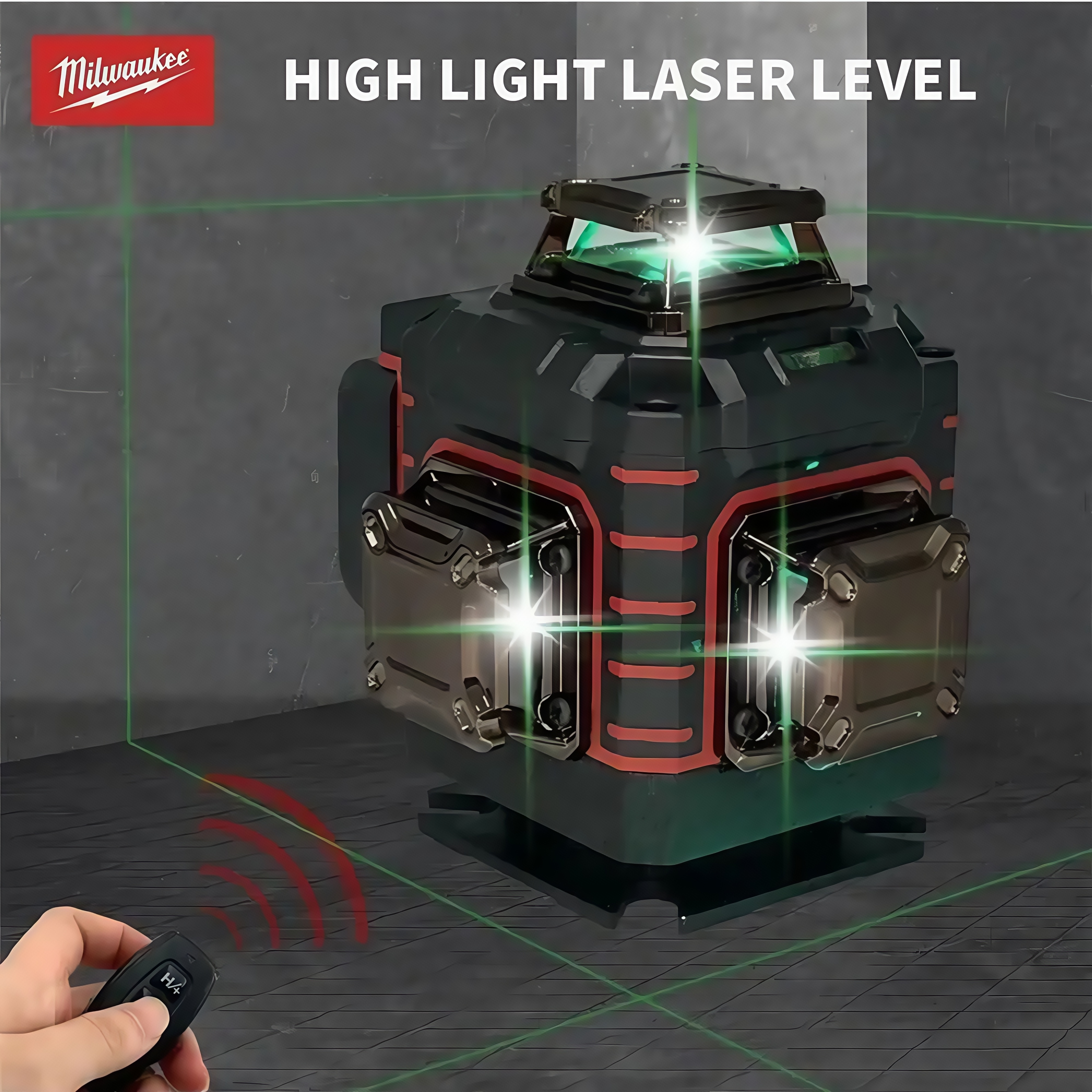 Milwaukee 360 Degree Vertical  - Level Laser Line บทวิจารณ์และราคา