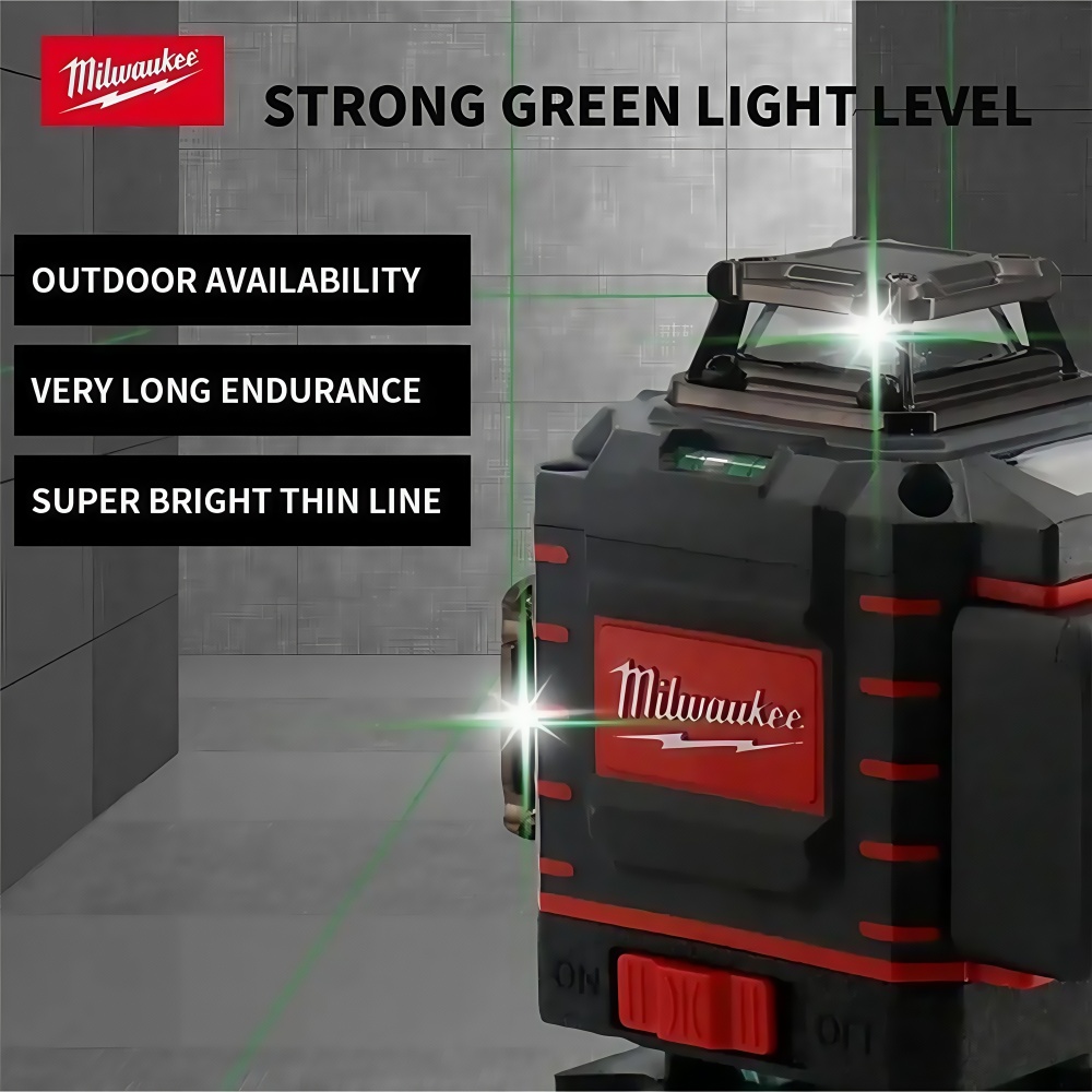 Milwaukee 360 Degree Vertical  - Level Laser Line บทวิจารณ์และราคา