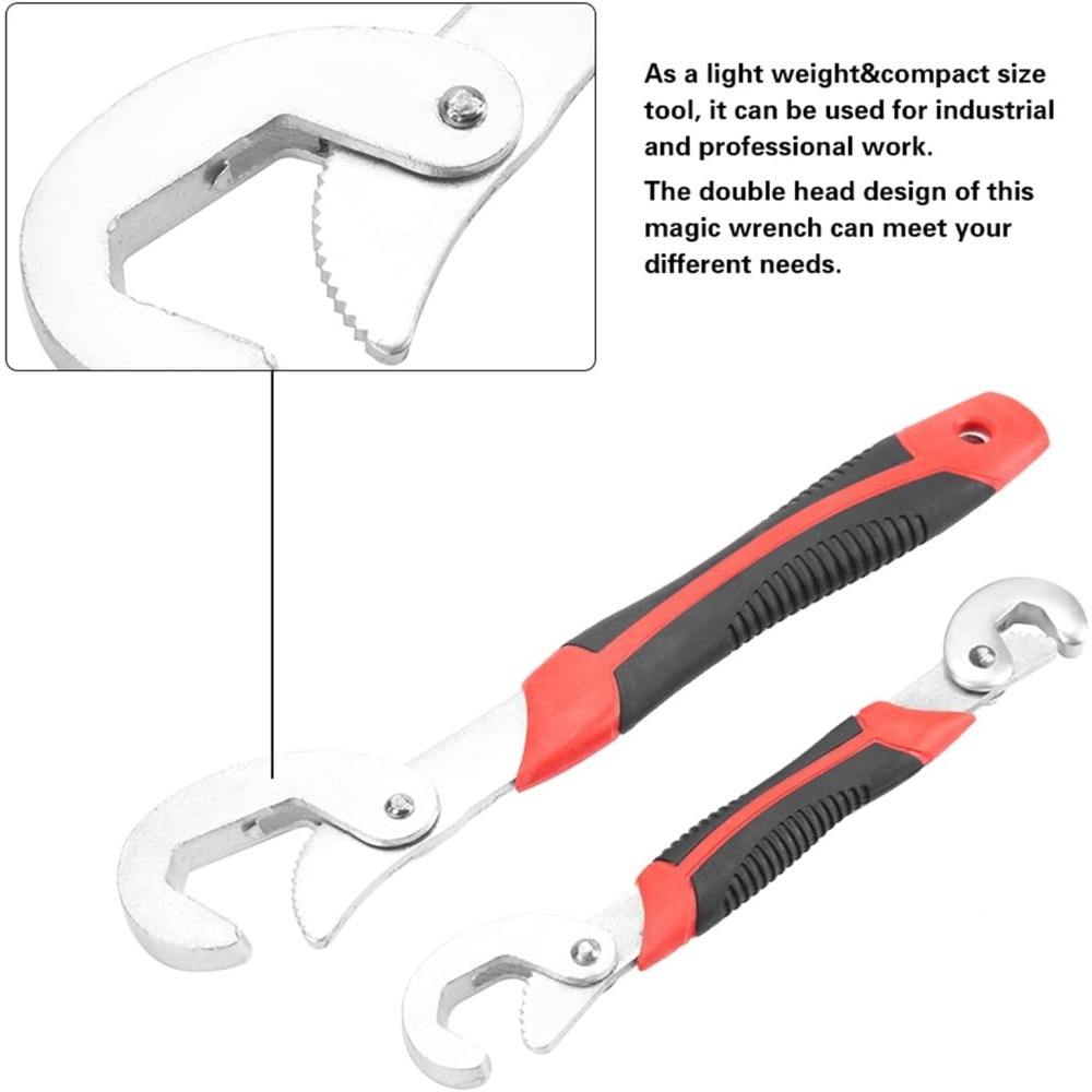 Portable Hand Tool for Nuts Bo - Pipe Wrench Adjustable บทวิจารณ์และราคา