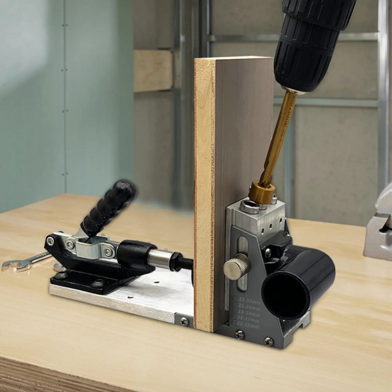 Drill Guide Woodworking Hole L - Home Improvement Guide บทวิจารณ์และราคา