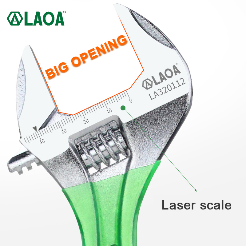 LAOA Large Opening Adjustable  - Pipe Wrench Adjustable บทวิจารณ์และราคา