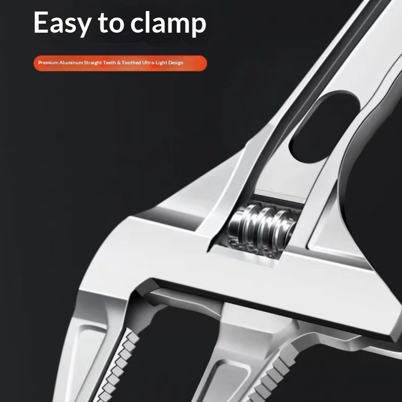 1Pc Large Open 6-75mm Adjustab - Pipe Wrench Adjustable บทวิจารณ์และราคา