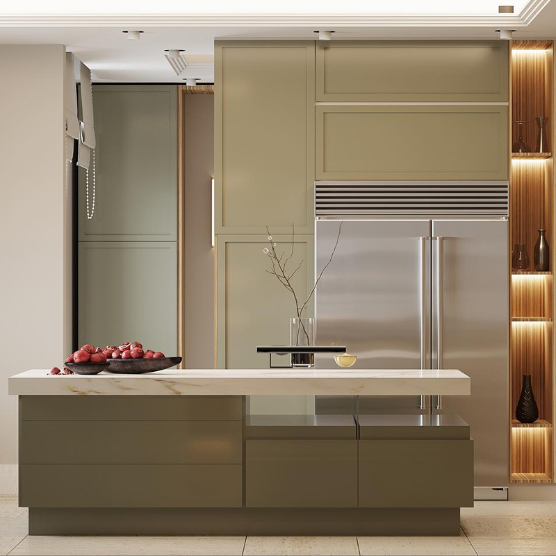 dq-Complete Modern Kitchen Cab - Home Improvement Kitchen Set บทวิจารณ์และราคา