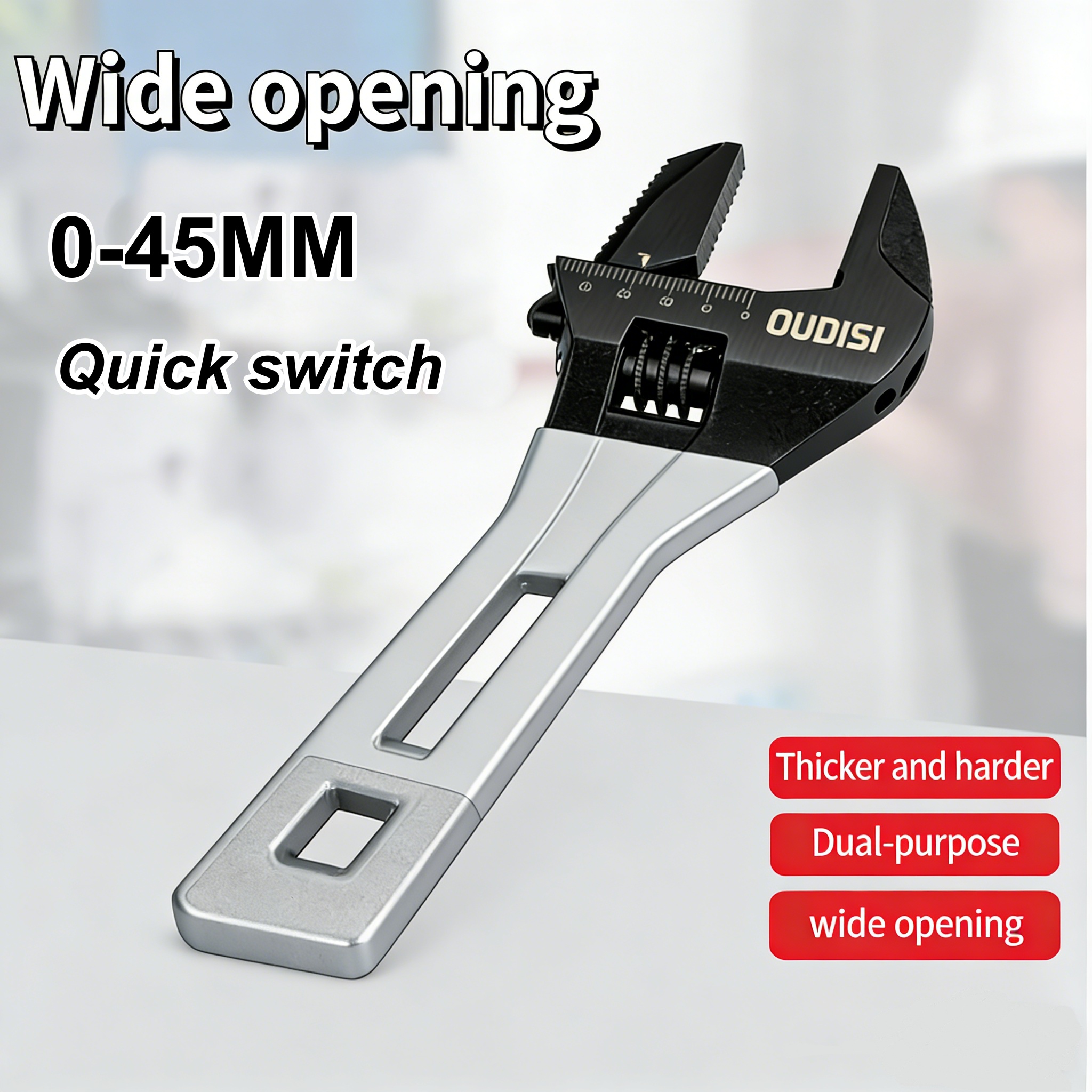 Adjustable Large Open Steel Wr - Pipe Wrench Adjustable บทวิจารณ์และราคา