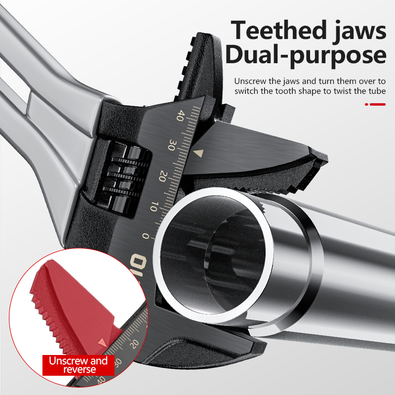 Adjustable Large Open Steel Wr - Pipe Wrench Adjustable บทวิจารณ์และราคา