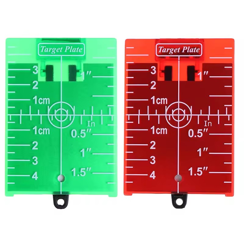 Red/green Target Plate Card Wi - Level Laser Line บทวิจารณ์และราคา