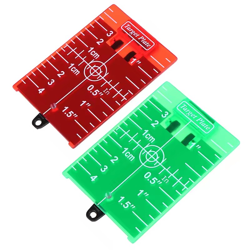 Red/green Target Plate Card Wi - Level Laser Line บทวิจารณ์และราคา