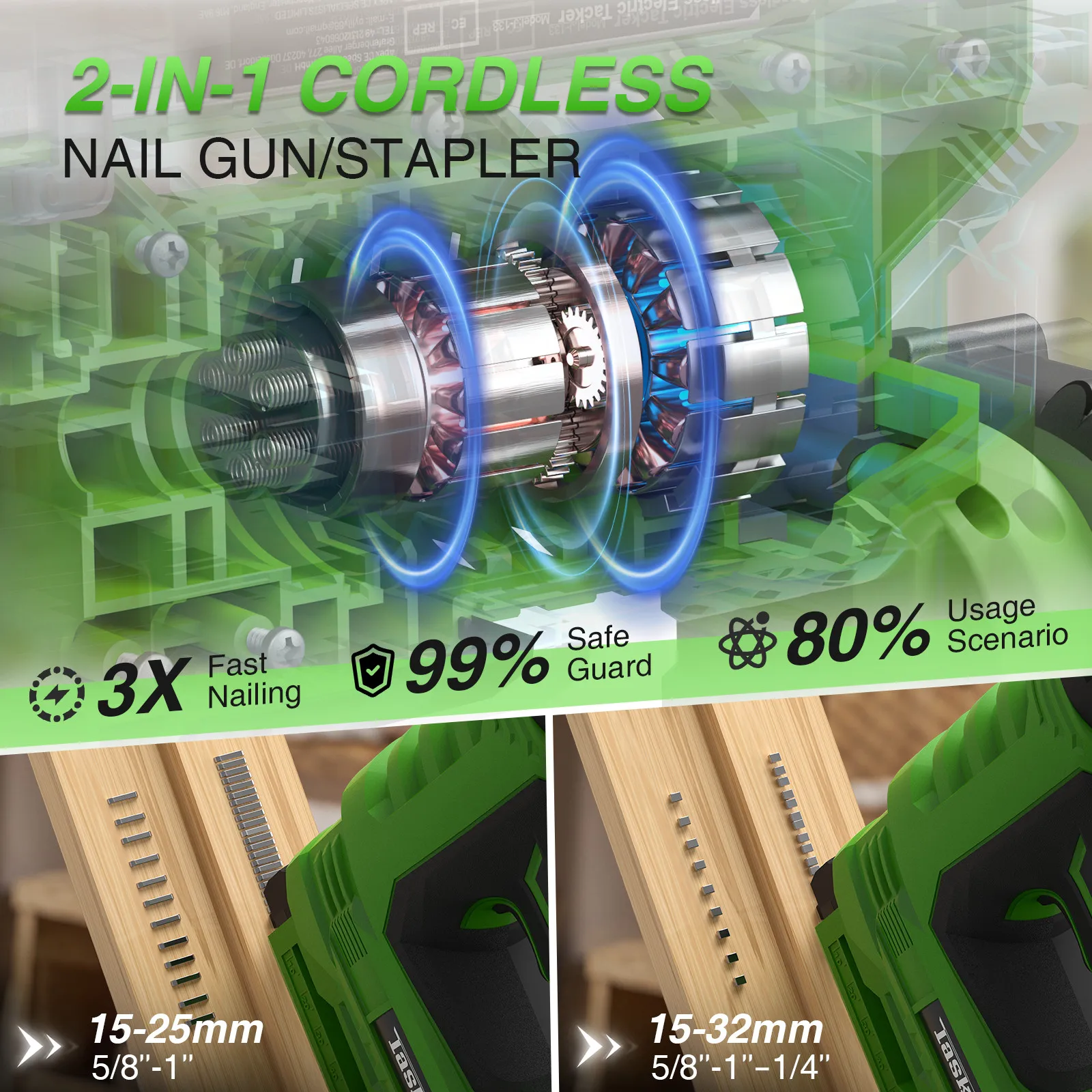 TaskStar Cordless Brad Nailer  - Home Improvement Loan บทวิจารณ์และราคา