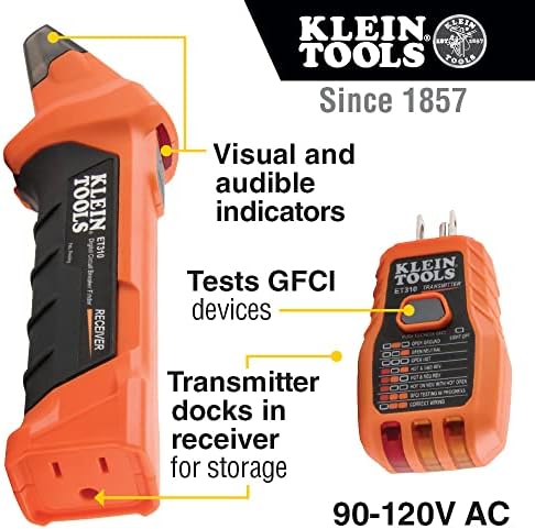 Klein Tools Circuit Breaker Fi - Circuit Breaker Finder บทวิจารณ์และราคา