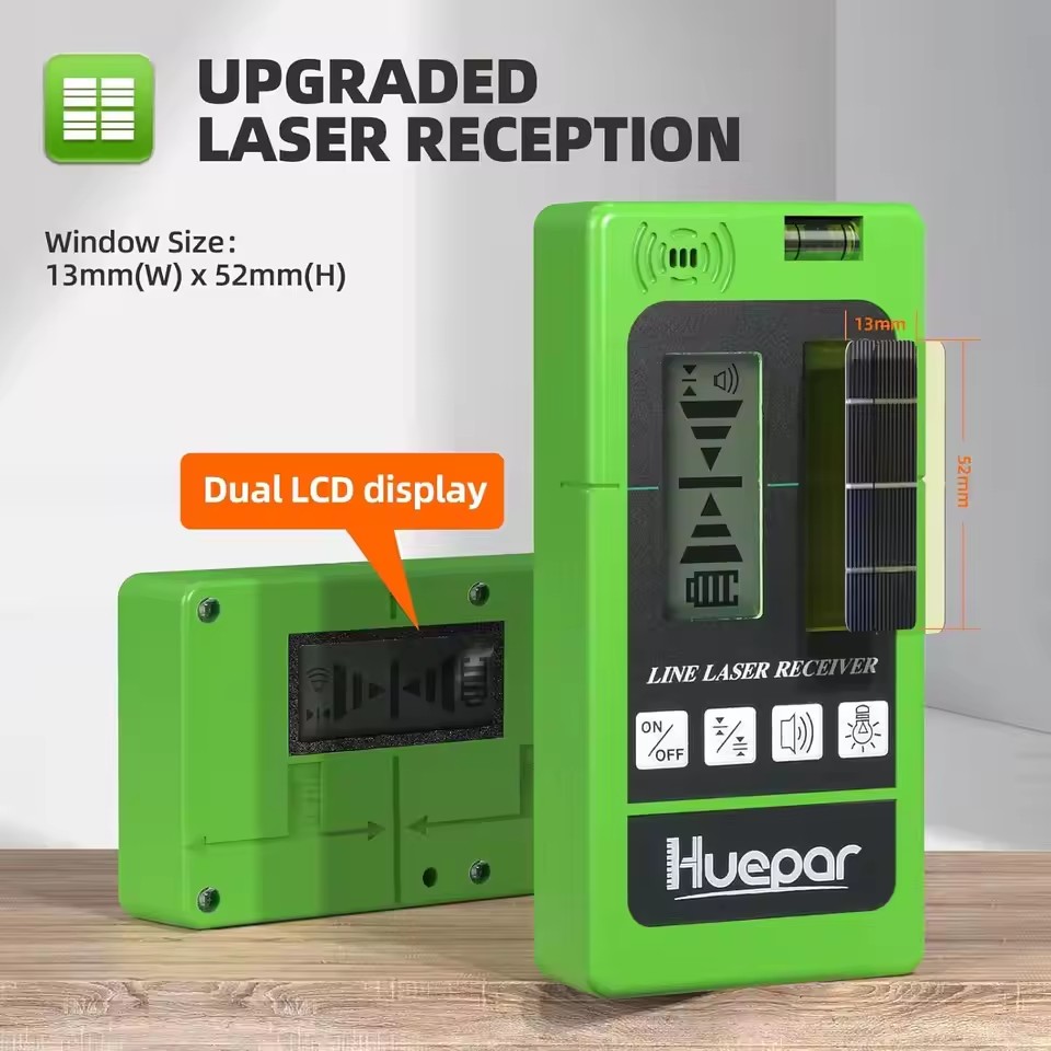 Huepar Laser Receiver LR-5RG f - Level Laser Line บทวิจารณ์และราคา