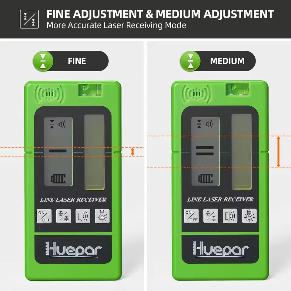 Huepar Laser Receiver LR-5RG f - Level Laser Line บทวิจารณ์และราคา