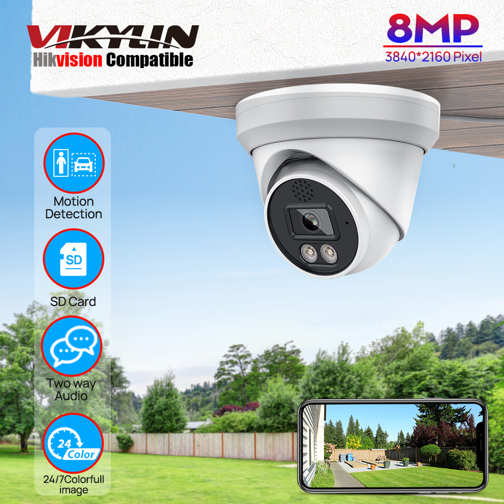 Vikylin 6/8MP 4K Full-Color Ni - Home Improvement Videos บทวิจารณ์และราคา