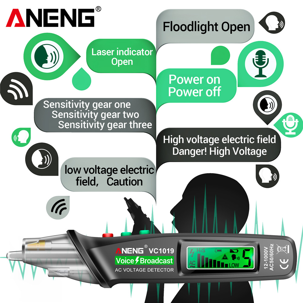 Tester Pen Non-Contact Voice B - Circuit Breaker Finder บทวิจารณ์และราคา