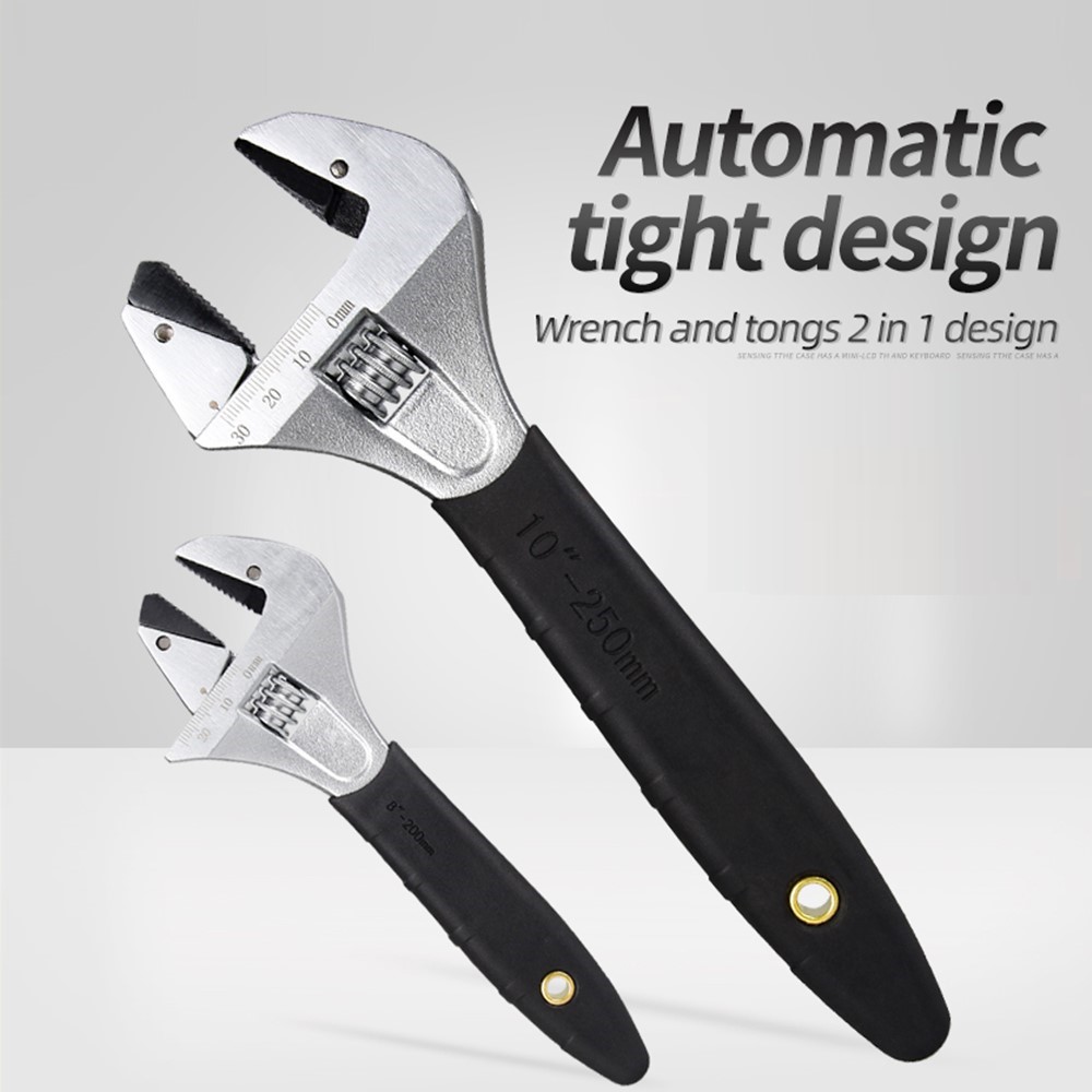 Adjustable Ratchet Wrench with - Pipe Wrench Adjustable บทวิจารณ์และราคา