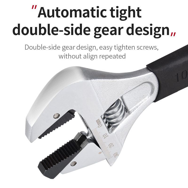 Adjustable Ratchet Wrench with - Pipe Wrench Adjustable บทวิจารณ์และราคา